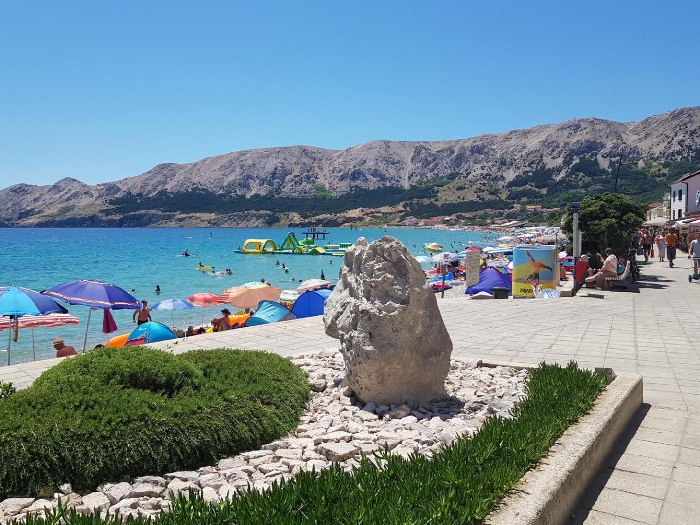 Apartment Grandi 1 Baška Buitenkant foto